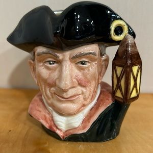 Royal Doulton Williamsburg Character Jug. ‘Night Watchman’ D6576 1962